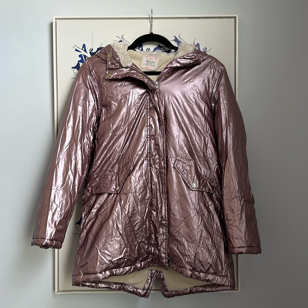 J.Crew girls puffy winter coat with Primaloft